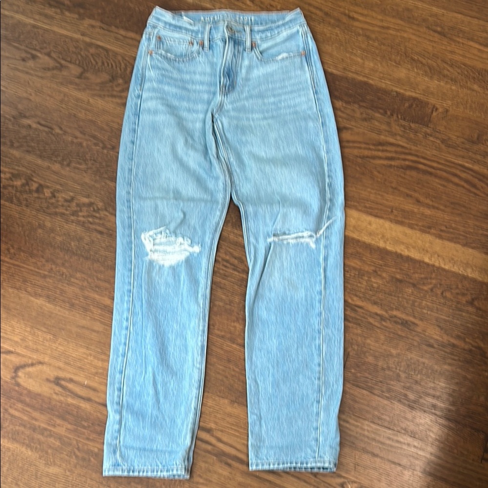 American Eagle Outfitters Light Blue Denim Jeans